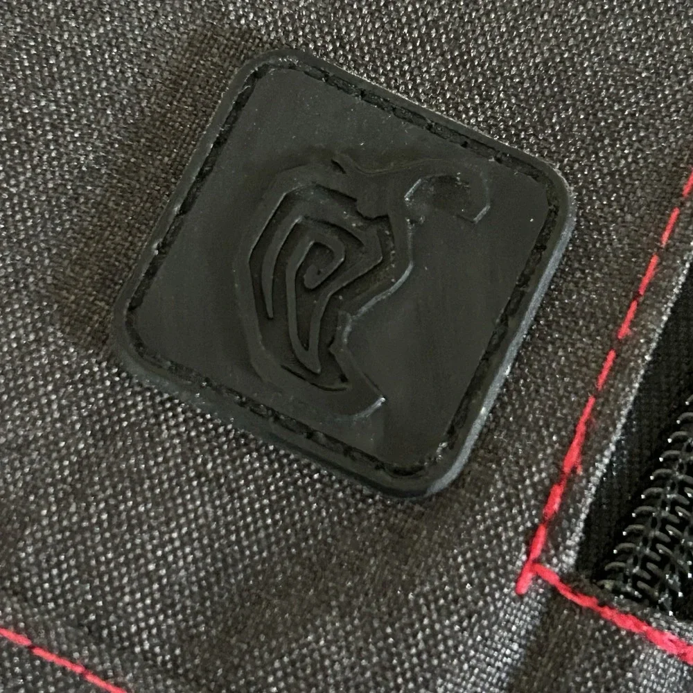 Chipotle RollTop Backpack Gray Ltd Ed Employee Gift SpellOut Fastfood Streetwear